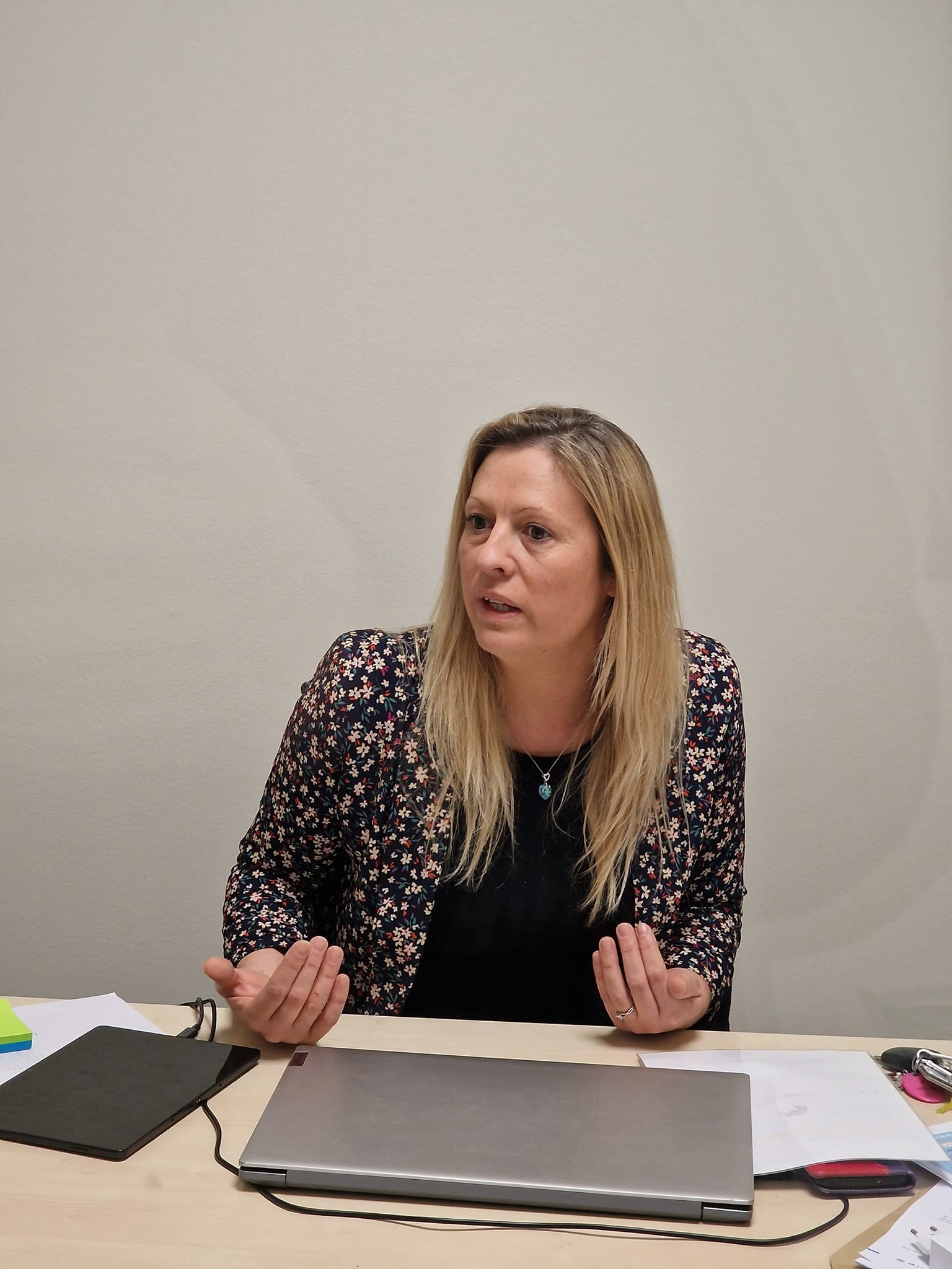 La directrice de la crèche Vanessa Augras-Muller